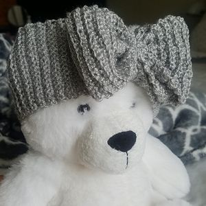 SAMPLE Handmade newborn bow headband